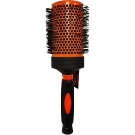 برس مو اکسیژن (Oxygen) مدل E1521 شماره 65 رنگ نارنجی حرفه ای مخصوص براشینگ
