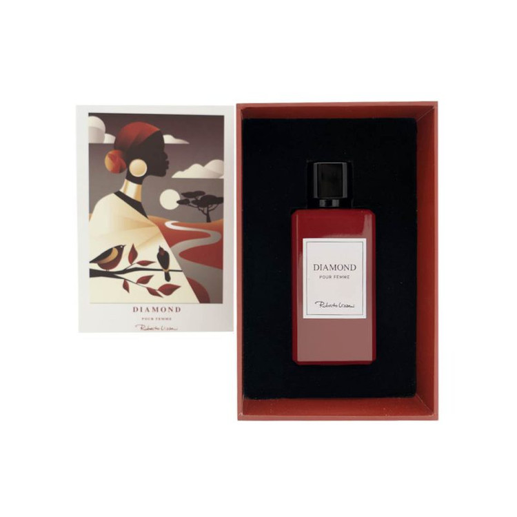 عطر و ادکلن زنانه روبرتو ویزاری دیاموند ROBERTO VIZZARI DIAMOND هاردباکس 100میل اورجینال