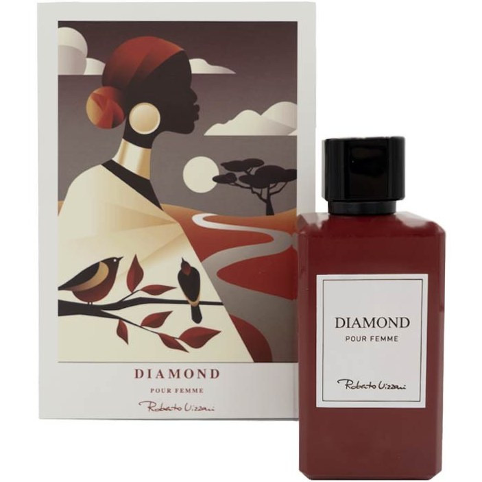 عطر و ادکلن زنانه روبرتو ویزاری دیاموند ROBERTO VIZZARI DIAMOND هاردباکس 100میل اورجینال