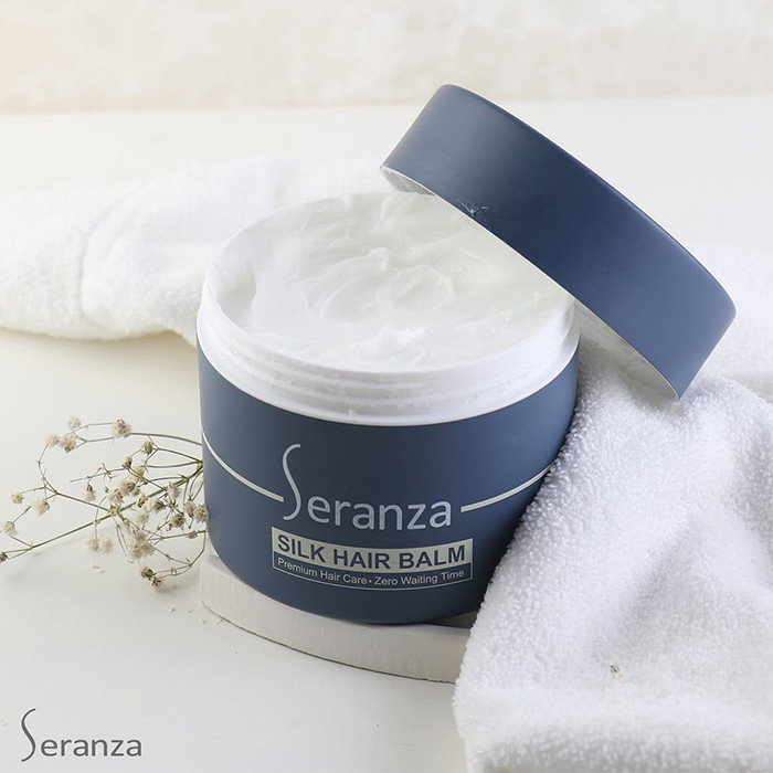 بالم مو ترمیم کننده سرانزا Seranza Silk Hair Balm 500m