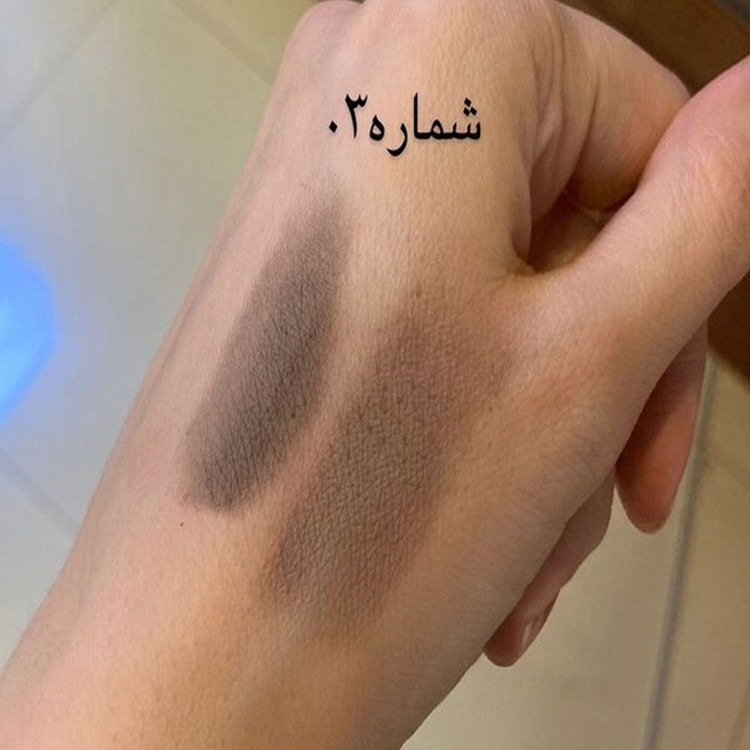 سایه ابرو پودری دو رنگ شماره 03 این لی 6گرم