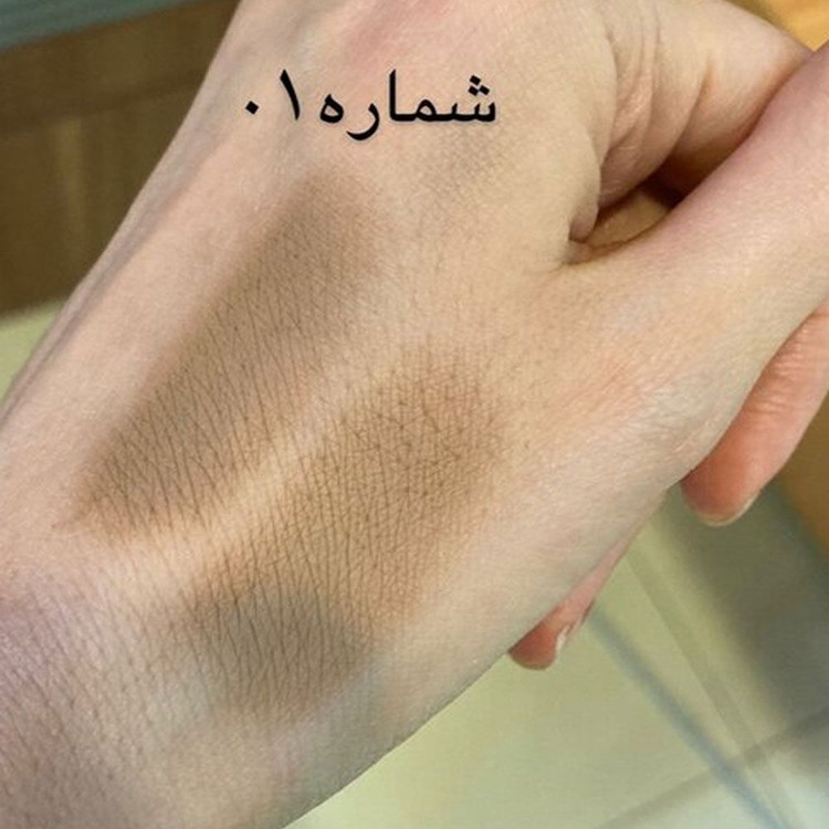 سایه ابرو پودری دو رنگ شماره 01 این لی 6گرم