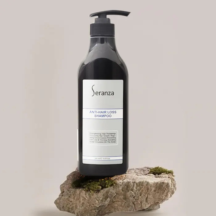 شامپو ضد ریزش سرانزا پمپی Seranza Anti Hair Loss Shampoo 500ml