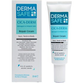 کرم بازسازی کننده پوست درما سیف مدل Repair Cream حجم 30 میلی لیتر