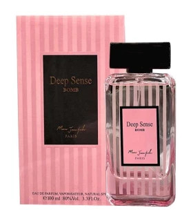 عطر زنانه دیپ سنس صورتی بامب Bomb حجم 100 میل