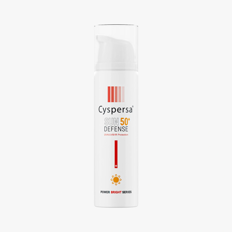 فلوئید ضد آفتاب ضدلک و روشن کننده سیسپرسا +SPF 50 بی رنگ