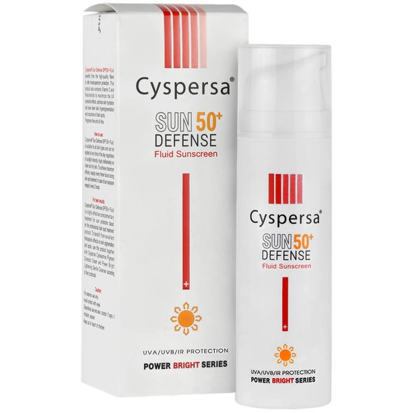 فلوئید ضد آفتاب ضدلک و روشن کننده سیسپرسا +SPF 50 بی رنگ