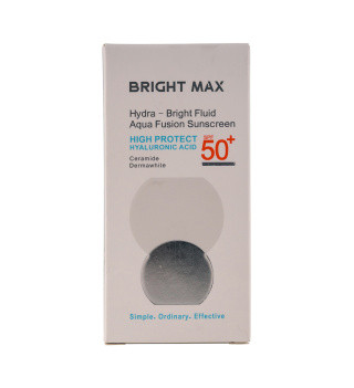فلوئید ضد آفتاب آکوا فیوژن برایت مکس دارای spf50 حجم 50 میلی لیتر بی رنگ