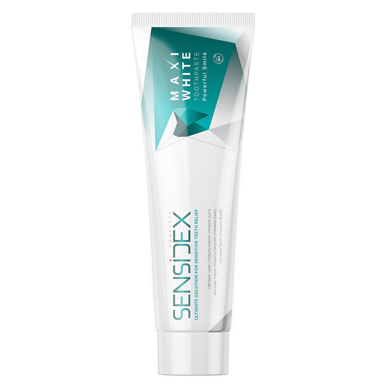 خمیردندان کامل، سفیدکننده دندان مخصوص دندان های حساس سنسیدکس مدل Maxi White