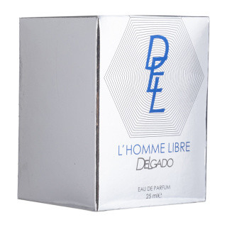 عطر جیبی مردانه دلگادو L'homme Libre حجم 25 میلی لیتر