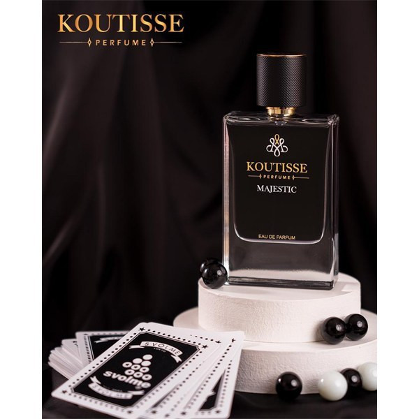 عطر و ادکلن مجستیک بلک مردانه مشکی 100میل اورجینال