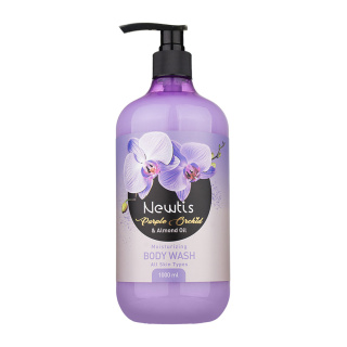 شامپو بدن نیوتیس مدل Purple Orchid مناسب انواع پوست حجم 1000 میلی لیتر