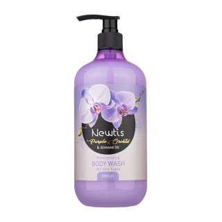 شامپو بدن نیوتیس مدل Purple Orchid مناسب انواع پوست حجم 1000 میلی لیتر