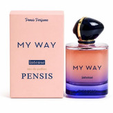عطر زنانه پنسیس مدل مای وی اینتنسMy Way Intense حجم 100 میل