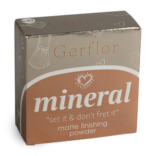 پودر فیکس گرفلور مدل mineral شماره 01 تثبیت کننده آرایش