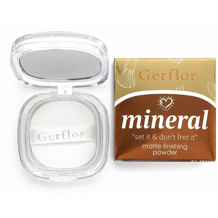 پودر فیکس گرفلور مدل mineral شماره 01 تثبیت کننده آرایش