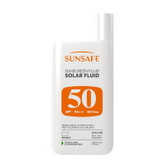 ضد آفتاب SPF50 سولار فلوئید سان سیف مناسب پوست حساس، چرب و مستعد به آکنه 55میل