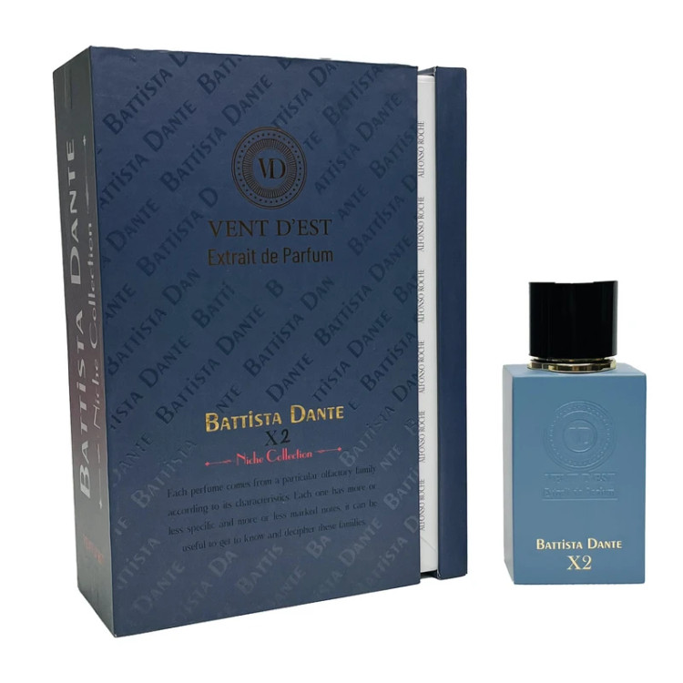 اکستریت د پرفیوم ونت دست مدل BATTISTA DANTE X2 با رایحه گرم حجم 100 میلیلیتر