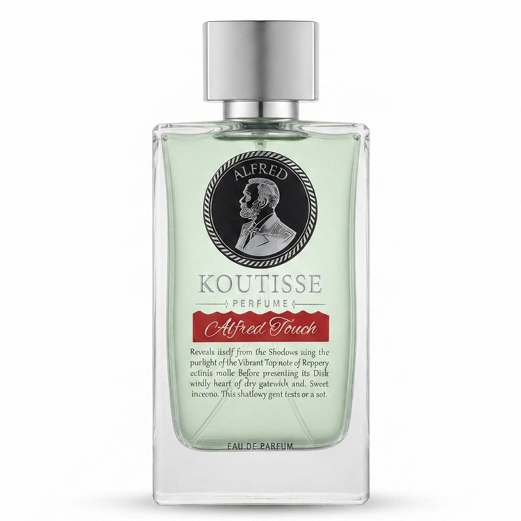 ادوپرفیوم مردانه کوتیس آلفردتاچ Alfred Touch رایحه دودی و گرم ملایم شیرین 120میل غلظت اکستریت پرفیوم