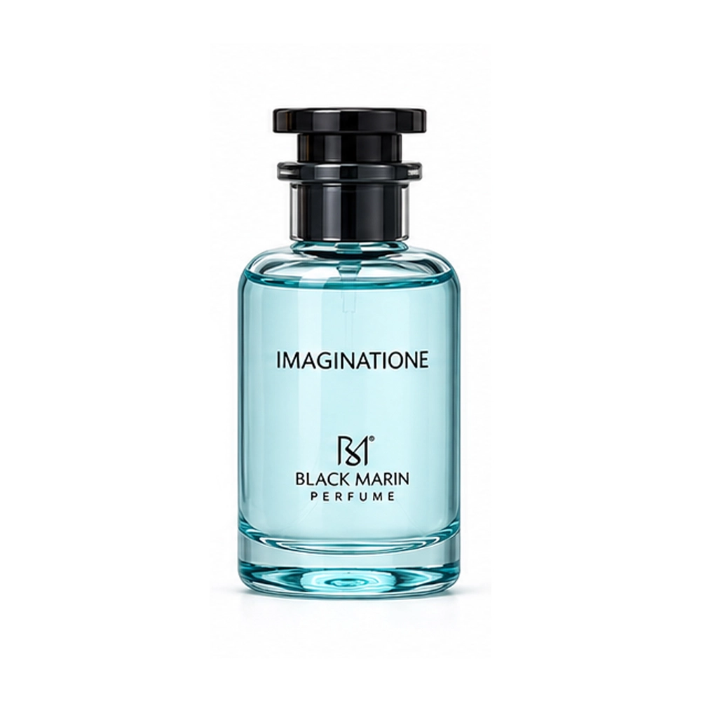 ادوپرفیوم جیبی مردانه بلک مارین مدل IMAGINATIONE رایحه لویی ویتون ایمجینیشن حجم 25 میل