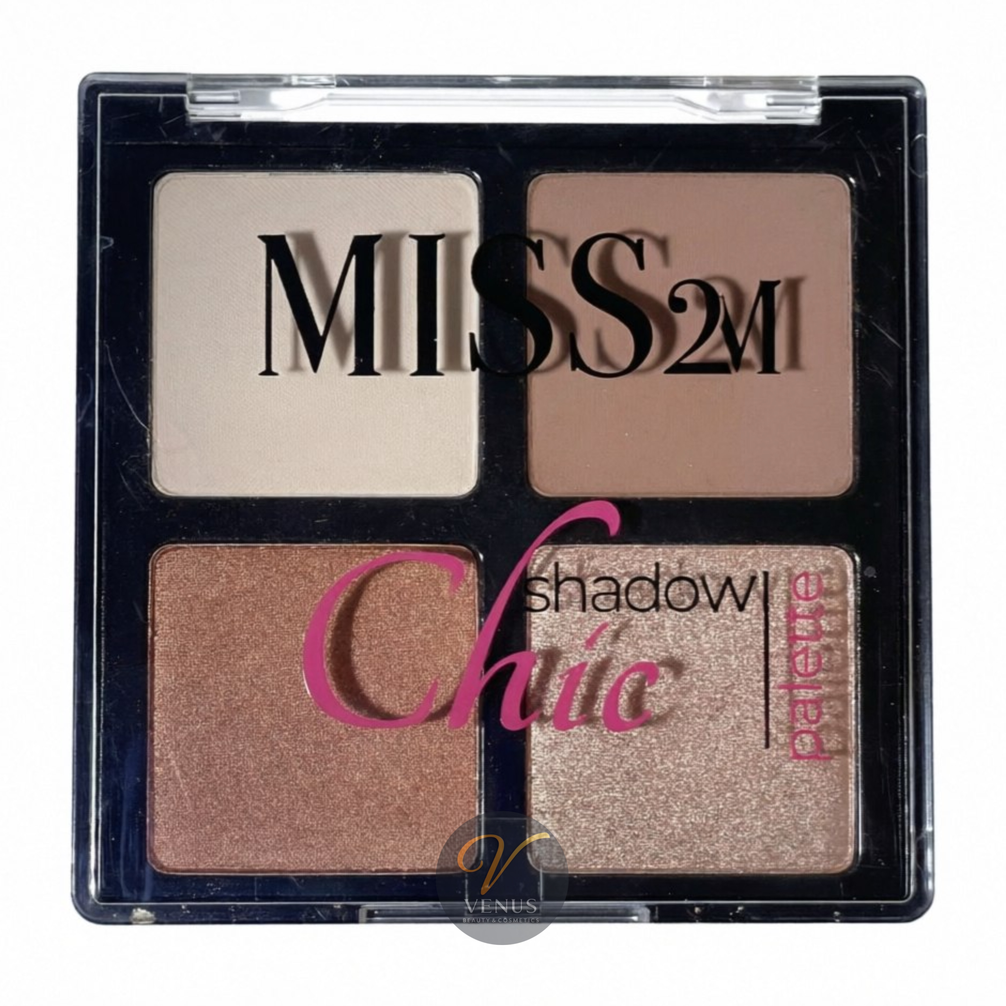 پالت سایه چشم ۴ رنگ MISS 2M سری Chic کد 01-903