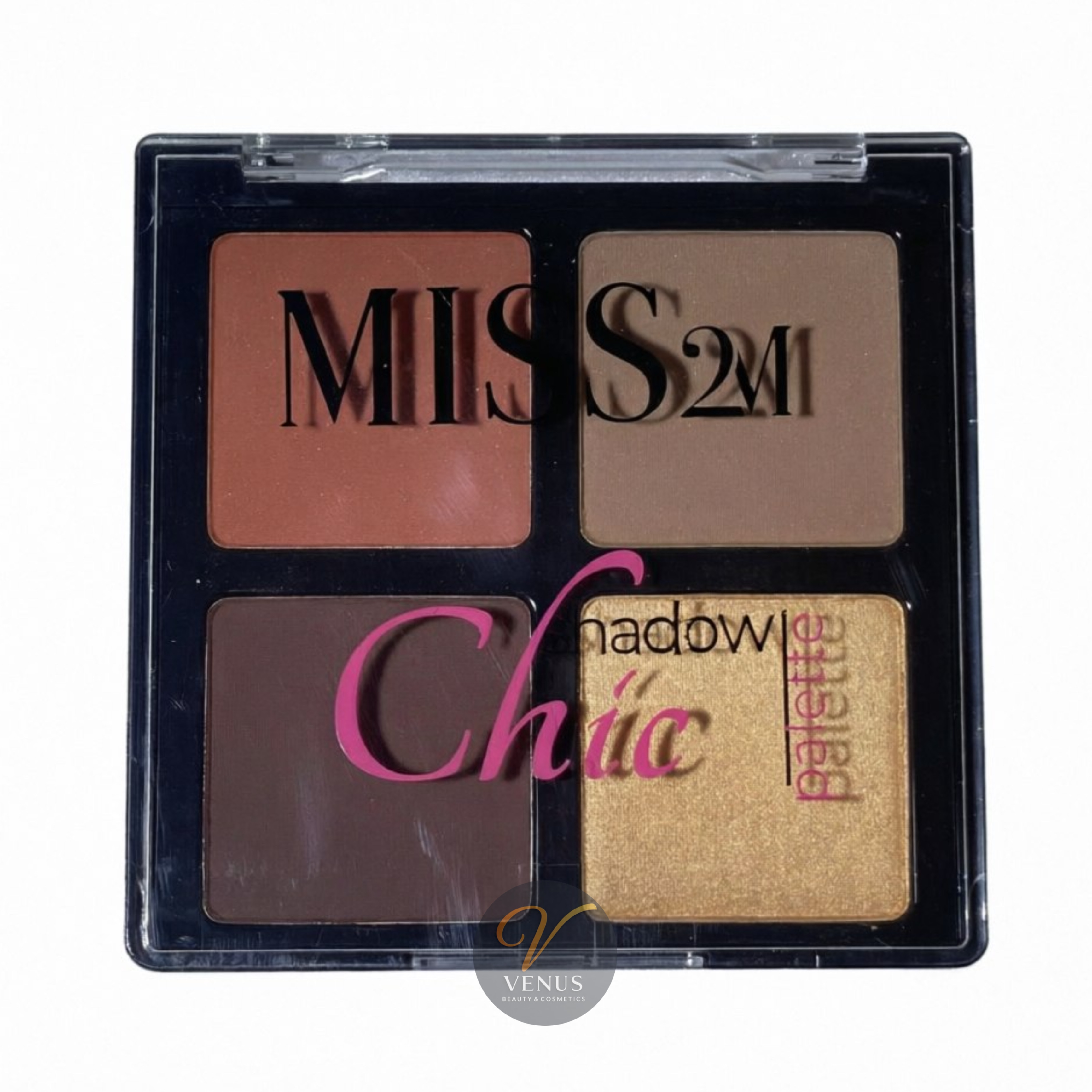 پالت سایه چشم ۴ رنگ MISS 2M سری Chic کد 02-903