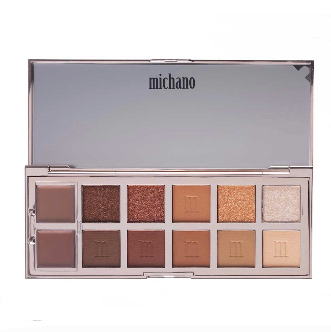 پالت سایه 12 رنگ COPPER GLOW میچانو MICHANO Eyeshadow Palette