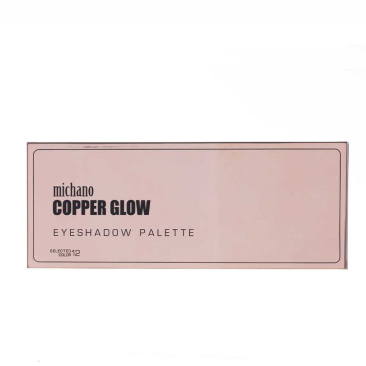 پالت سایه 12 رنگ COPPER GLOW میچانو MICHANO Eyeshadow Palette