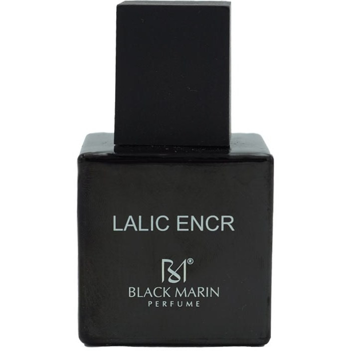 ادوپرفیوم جیبی مردانه بلک مارین LALIC ENCR لالیک مشکی BLACK MARIN رایحه چوبی و تلخ 30میل