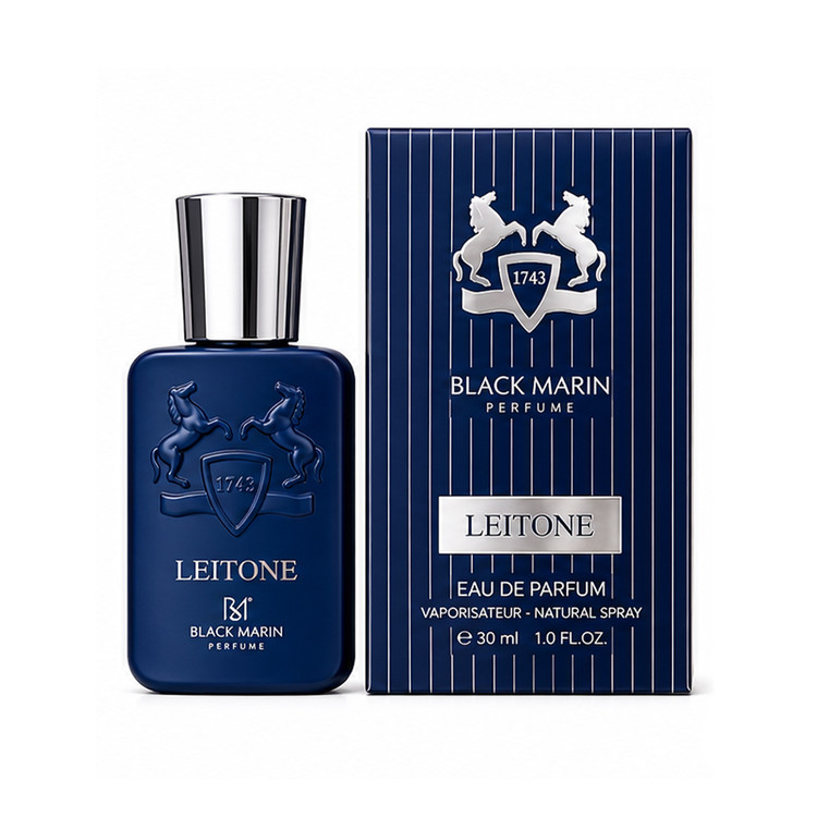 ادوپرفیوم مینی مردانه بلک مارین مدل LEITONE رایحه لیتون مارلی حجم 30 میل