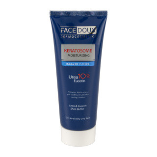 کرم مرطوب کننده و نرم کننده فیس دوکس حاوی اوسرین 10% و اوره مناسب پوستهای خیلی خشک و دهیدراته حجم 75 میل