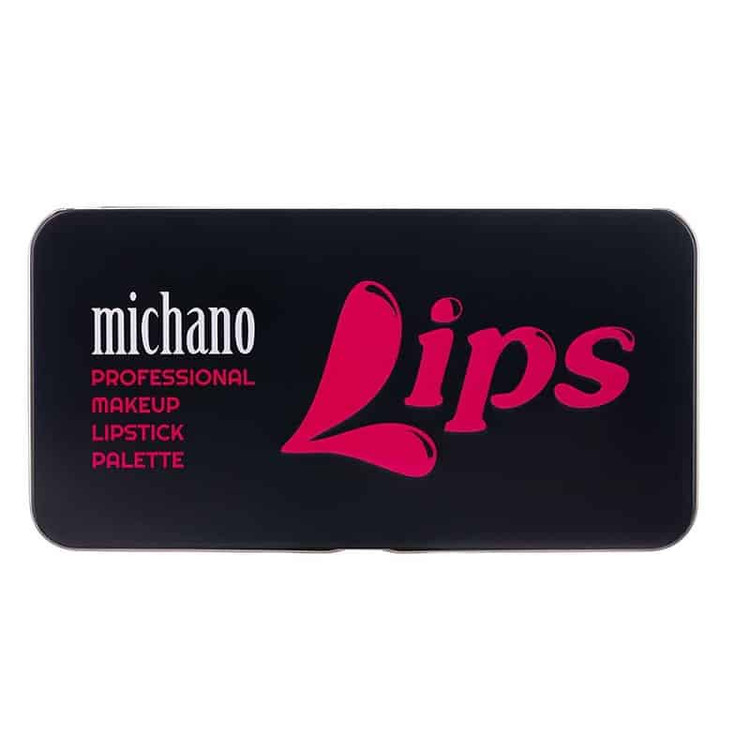 پالت رژ لب 18 رنگ میچانو michano