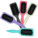 برس مو باونس کرل (Bounce Curl) پشت شیاردار مستطیلی مخصوص موهای فر و استایل بهتر مو فر